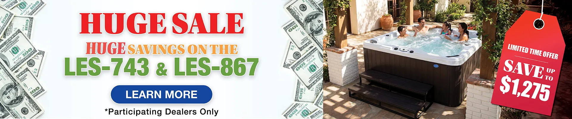 Calspas hot tub being used in a family setting - Pittsburg